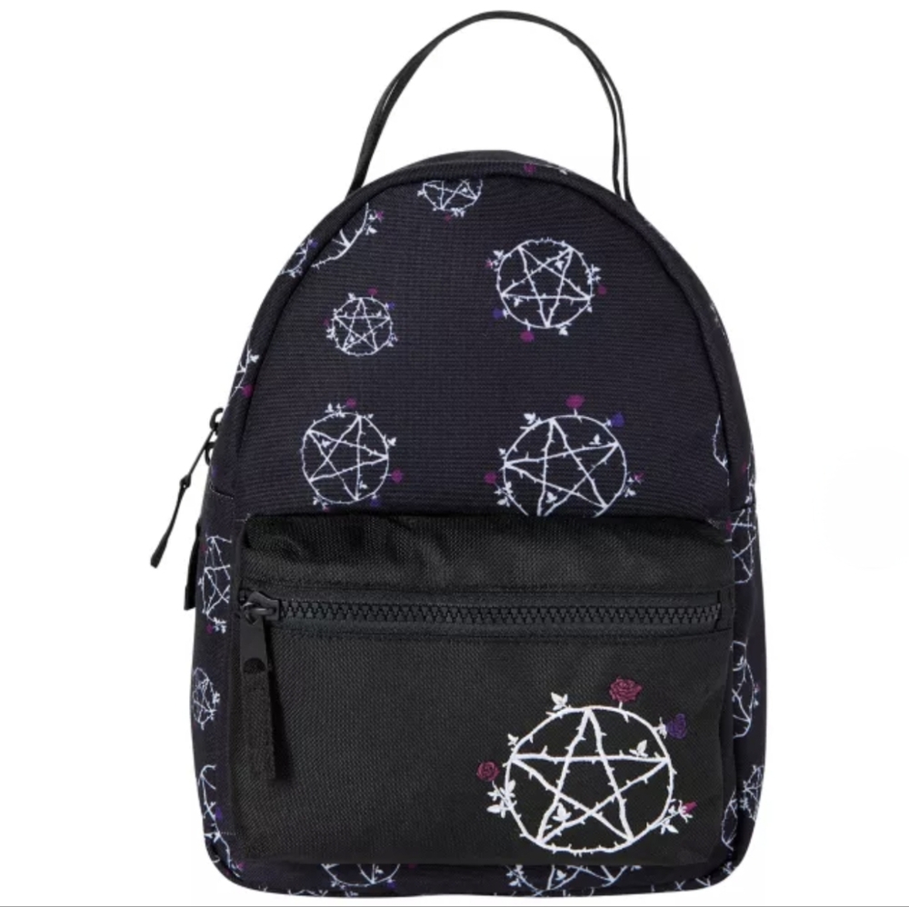 Pentagram Mini Black Backpack Spirit Halloween